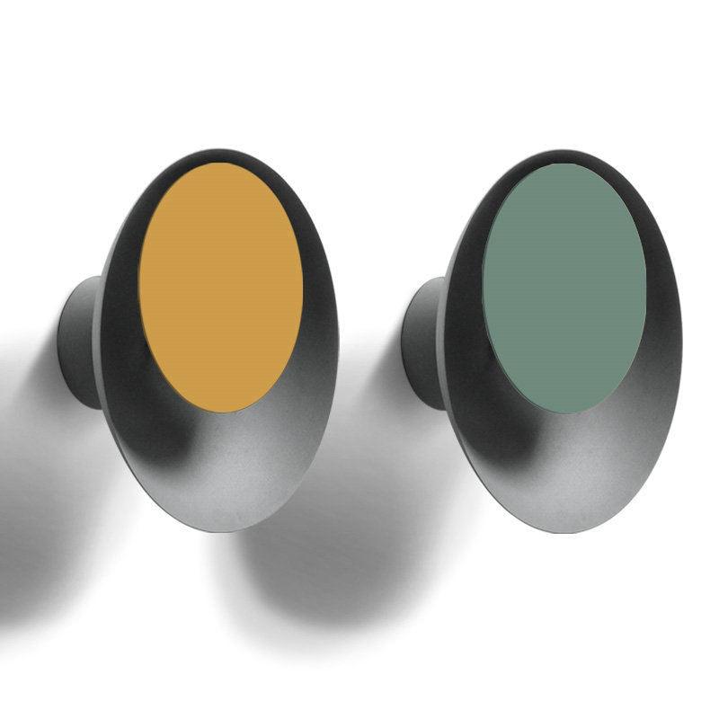Luna - Contemporary Nordic Macaroon Moon LED Wall Lamp - InspiraDesigns