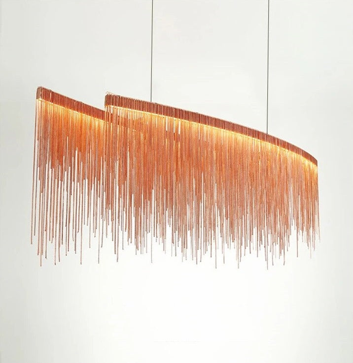 Celestial Droplets - LED Raindrop Chandelier