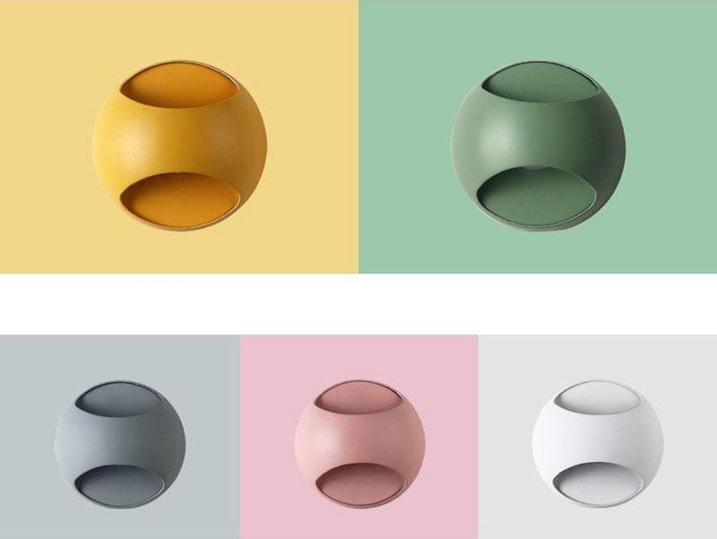 Nordic Glow - Modern Circular Bounce Lamp - InspiraDesigns