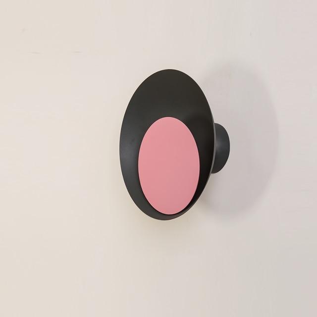 Luna - Contemporary Nordic Macaroon Moon LED Wall Lamp - InspiraDesigns