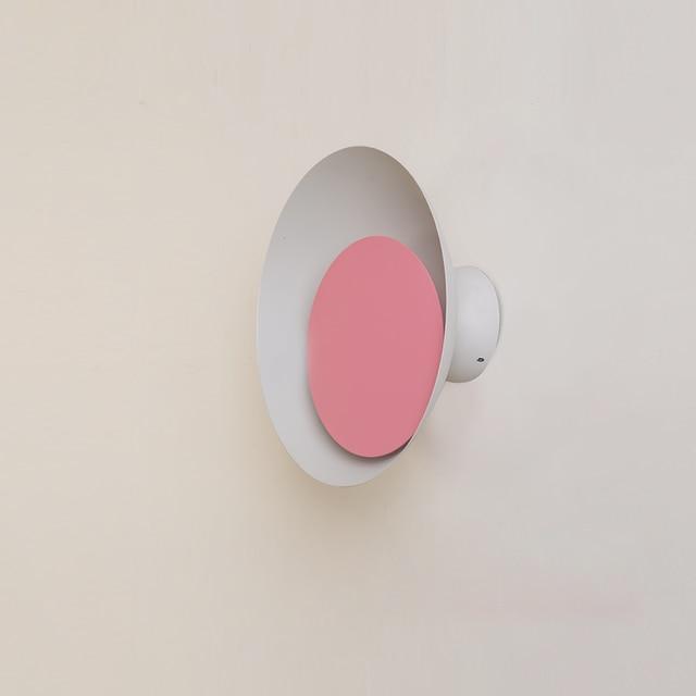 Luna - Contemporary Nordic Macaroon Moon LED Wall Lamp - InspiraDesigns