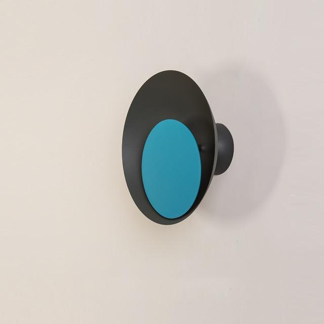 Luna - Contemporary Nordic Macaroon Moon LED Wall Lamp - InspiraDesigns