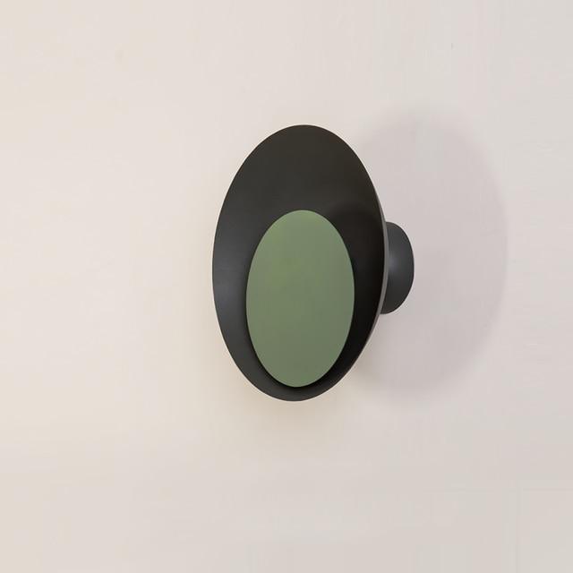 Luna - Contemporary Nordic Macaroon Moon LED Wall Lamp - InspiraDesigns