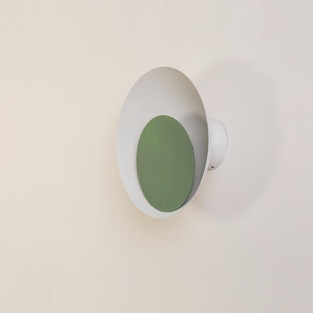 Luna - Contemporary Nordic Macaroon Moon LED Wall Lamp - InspiraDesigns
