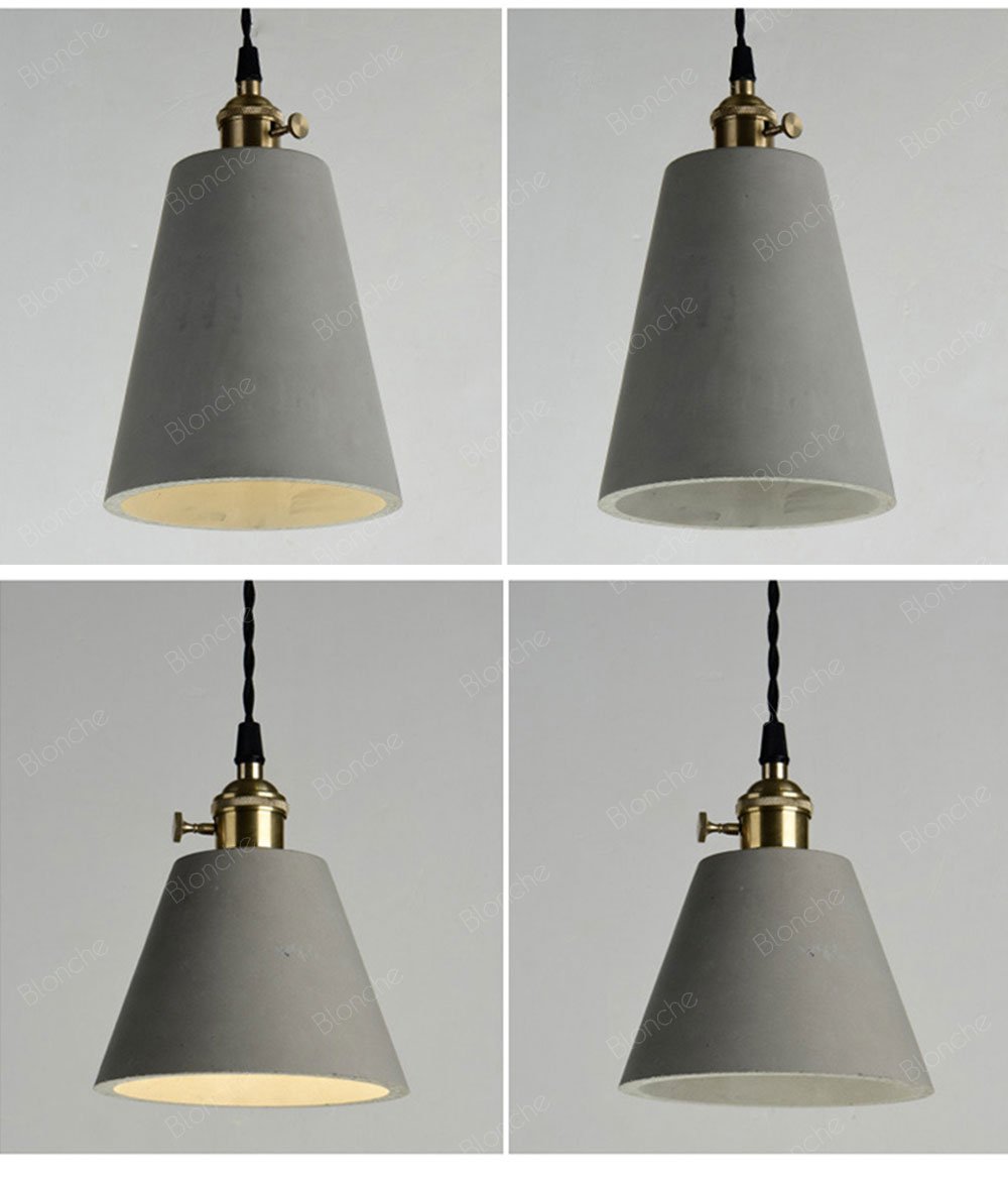 Orion - Industrial Cement Pendant Light - InspiraDesigns
