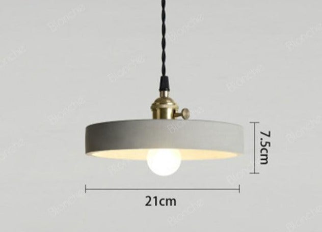 Orion - Industrial Cement Pendant Light - InspiraDesigns