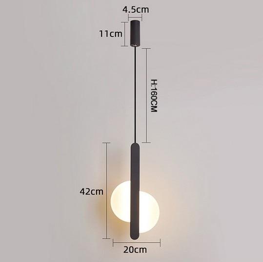 Clara Luminescent - LED Pendant Light - InspiraDesigns