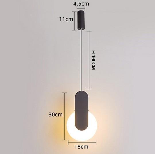 Clara Luminescent - LED Pendant Light - InspiraDesigns