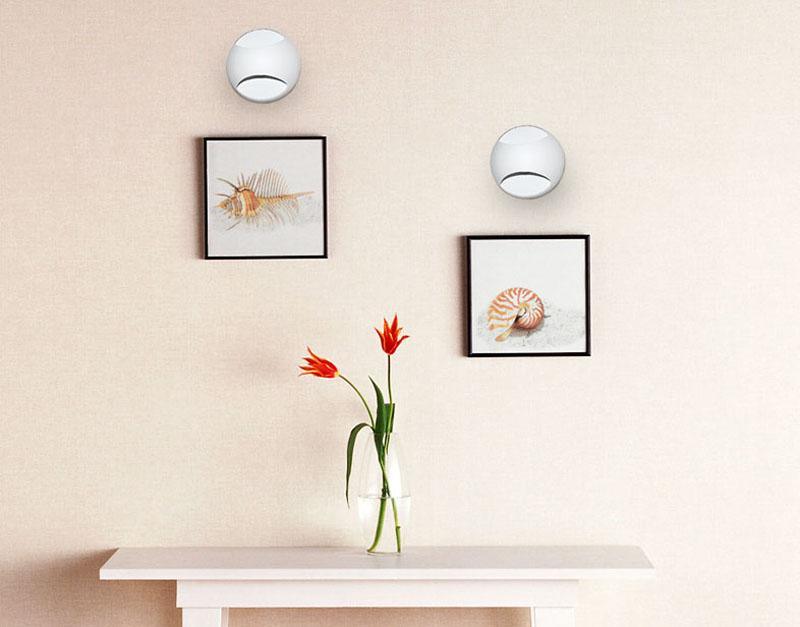Nordic Glow - Modern Circular Bounce Lamp - InspiraDesigns