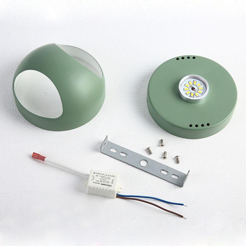 Nordic Glow - Modern Circular Bounce Lamp - InspiraDesigns