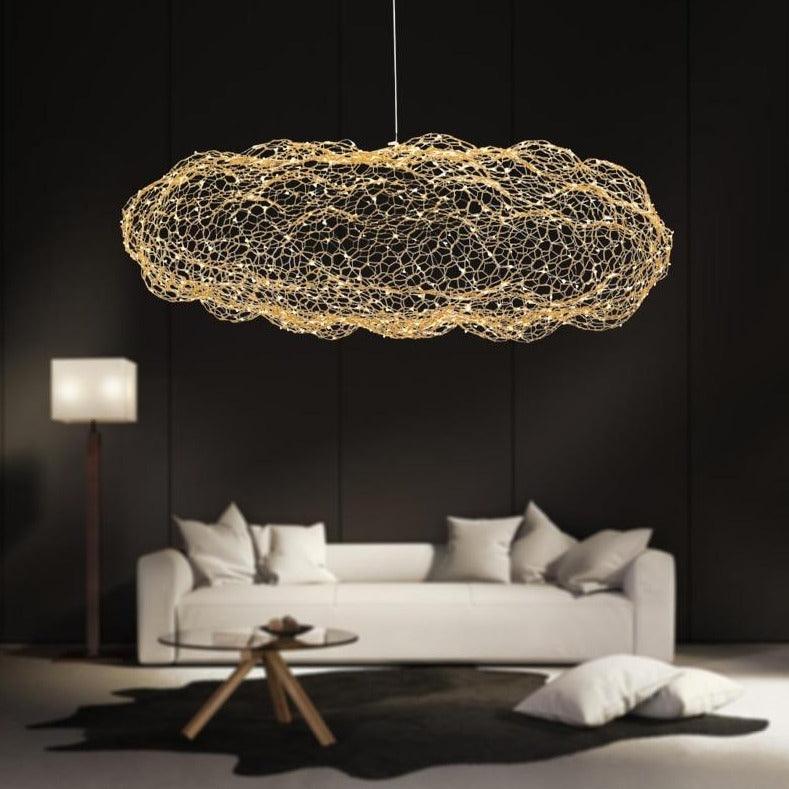 Celeste - Contemporary Starlight Cloud Lamp - InspiraDesigns