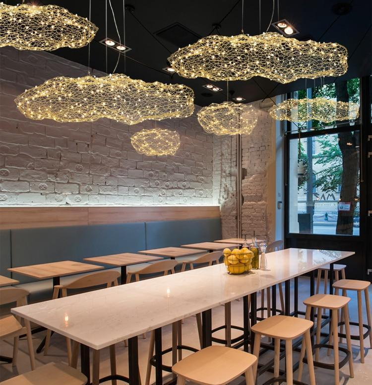 Celeste - Contemporary Starlight Cloud Lamp - InspiraDesigns