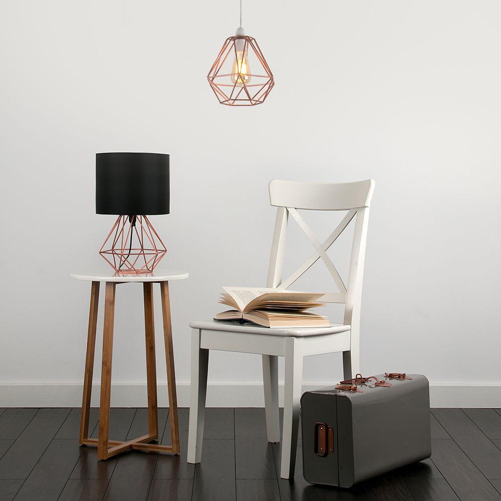 Ava - Contemporary Geometric Frame Lamp - InspiraDesigns 