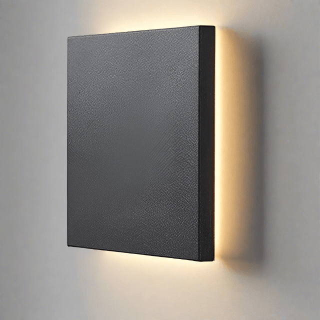 Nova - Contemporary Reflective Disc Wall Lamp - InspiraDesigns 