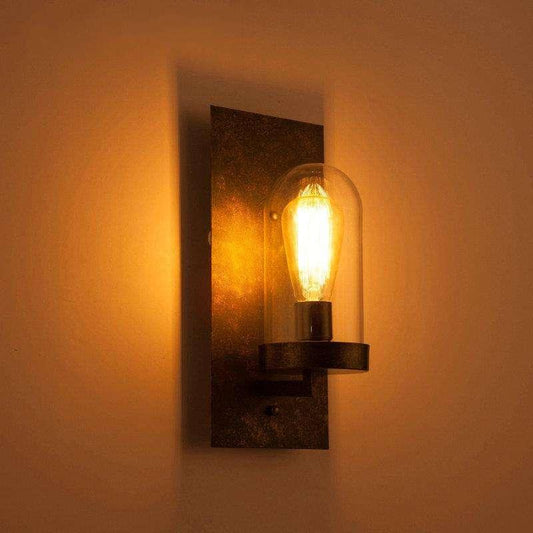 Elara - Vintage Industrial Wall Sconce - InspiraDesigns 