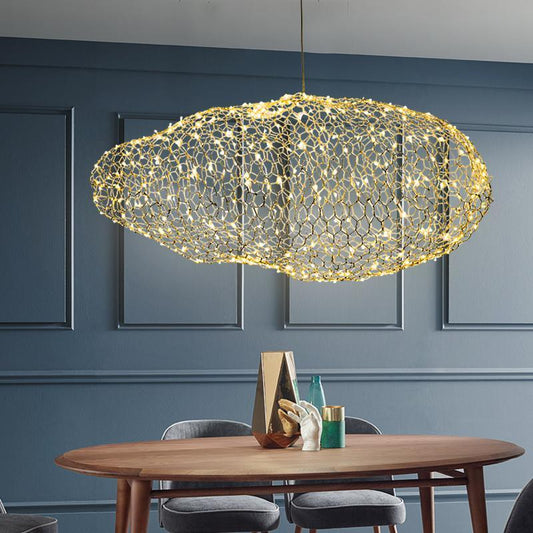Celeste - Contemporary Starlight Cloud Lamp - InspiraDesigns 