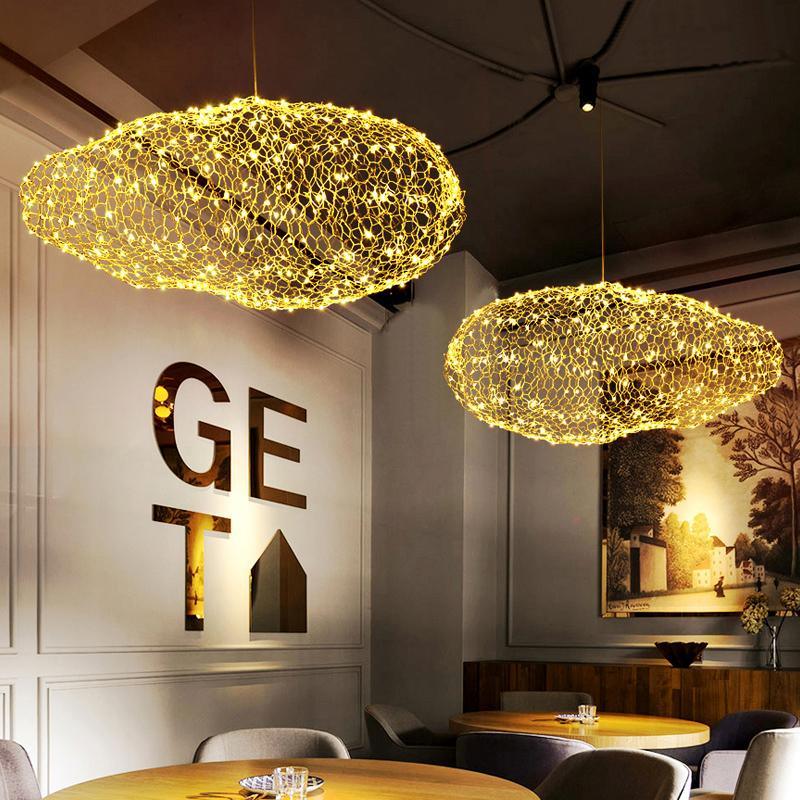 Celeste - Contemporary Starlight Cloud Lamp - InspiraDesigns 