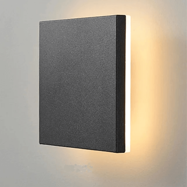 Nova - Contemporary Reflective Disc Wall Lamp - InspiraDesigns 