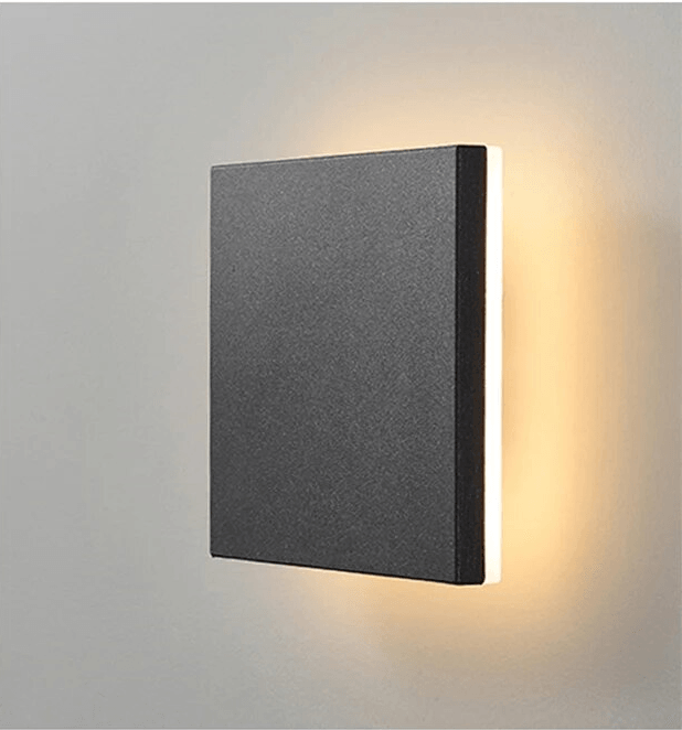 Nova - Contemporary Reflective Disc Wall Lamp - InspiraDesigns 