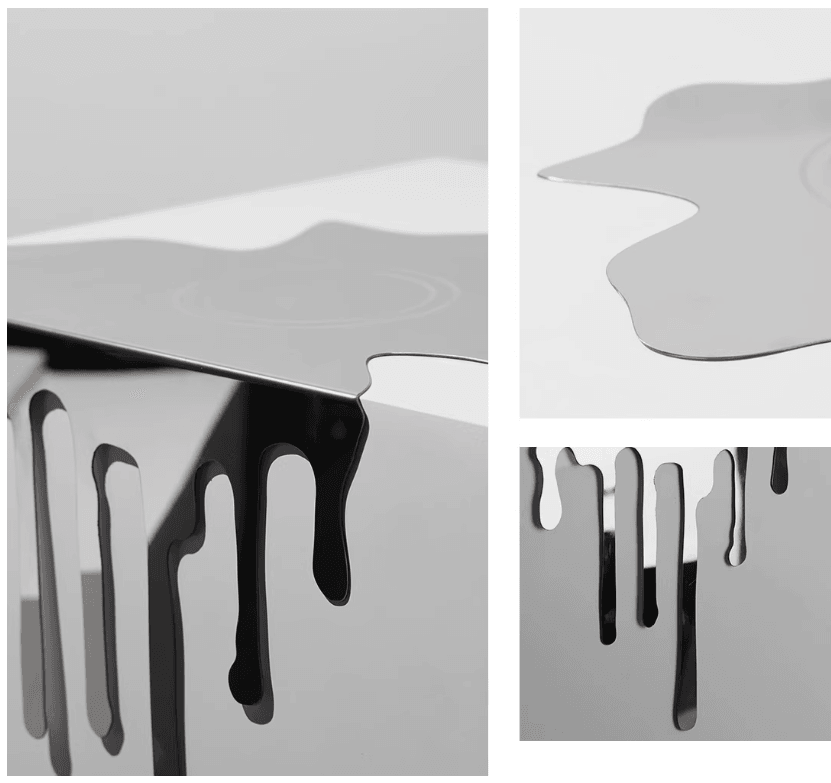 Mina - Molton Silver Artwork - InspiraDesigns 