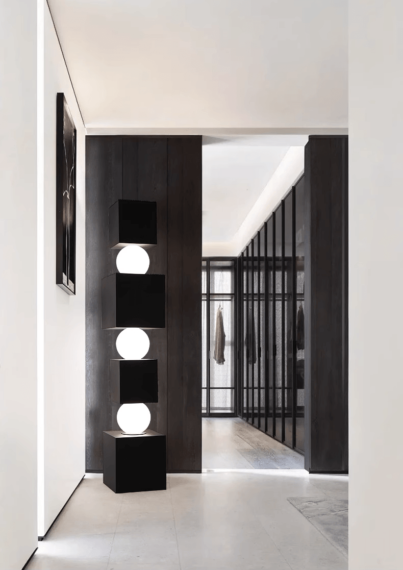 Cascade™ - Endless Columns Floor Lamp - InspiraDesigns 