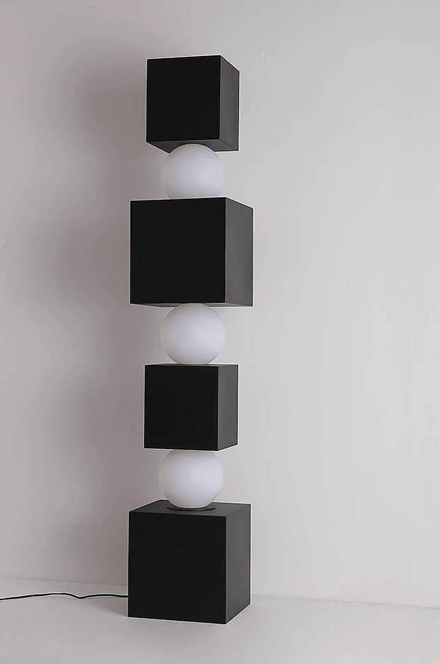 Contemporary Cascade™ - Endless Columns Floor Lamp - InspiraDesigns 