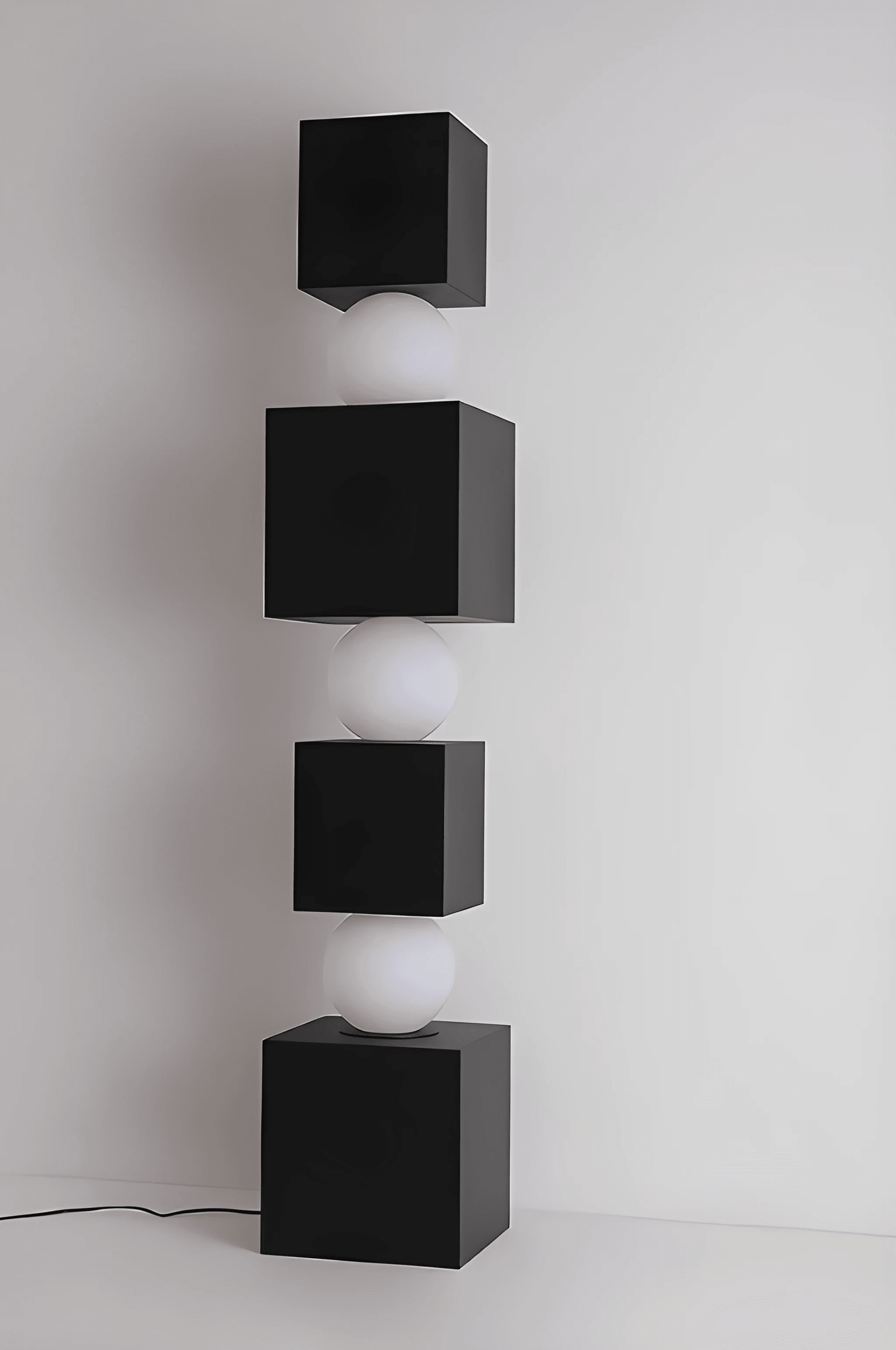 Contemporary Cascade™ - Endless Columns Floor Lamp - InspiraDesigns 