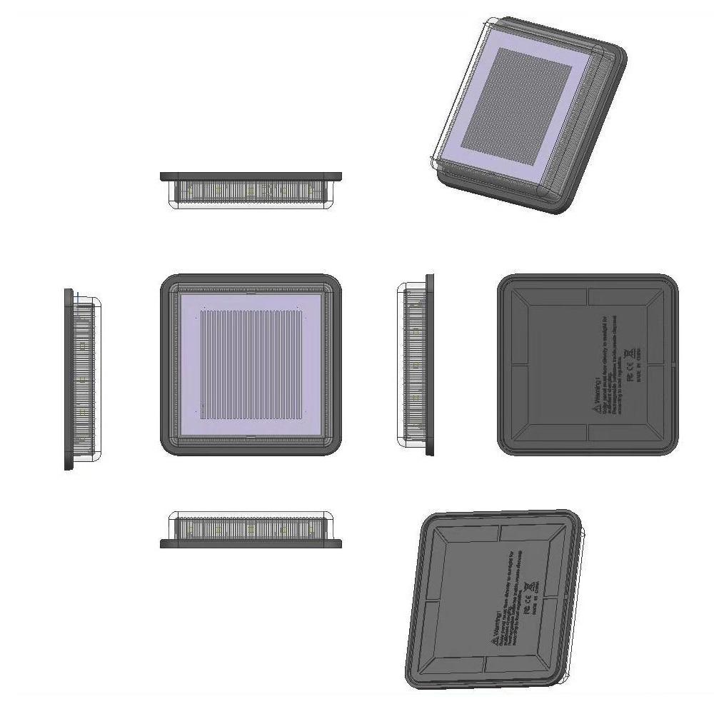 Solstice - Solar Ground Embedded LED Light - InspiraDesigns 