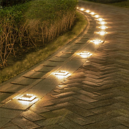 Solstice - Solar Ground Embedded LED Light - InspiraDesigns 