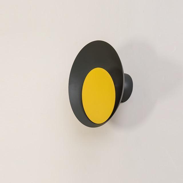Luna - Contemporary Nordic Macaroon Moon LED Wall Lamp - InspiraDesigns 