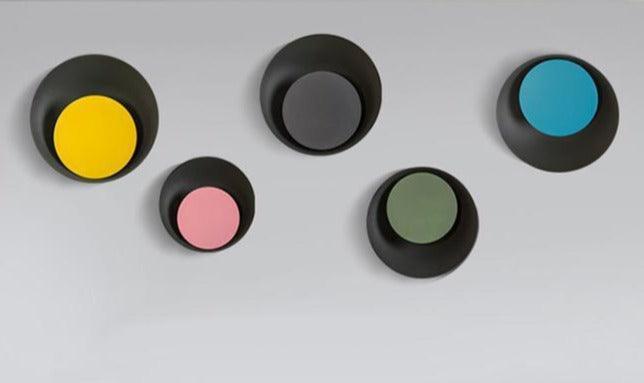 Luna - Contemporary Nordic Macaroon Moon LED Wall Lamp - InspiraDesigns 