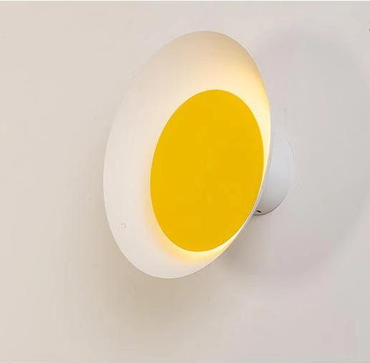 Luna - Contemporary Nordic Macaroon Moon LED Wall Lamp - InspiraDesigns 