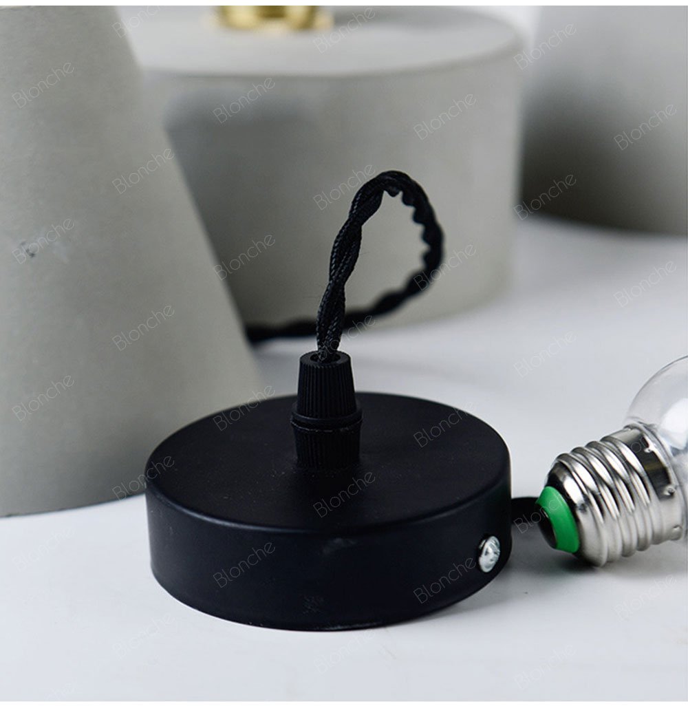 Orion - Industrial Cement Pendant Light - InspiraDesigns 