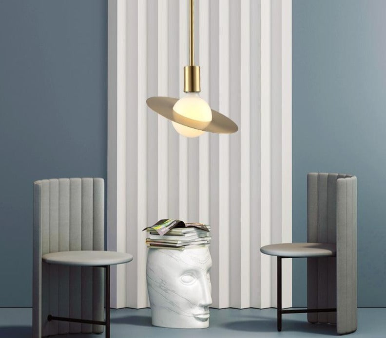 Elena - Modern Circular Pendant Lig - InspiraDesigns 