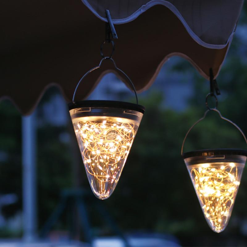 SolarGlow - Hanging Solar-Powered Lights - InspiraDesigns 