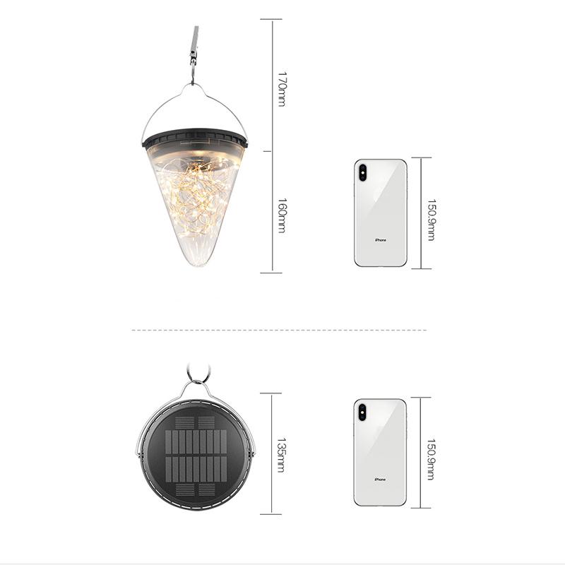 SolarGlow - Hanging Solar-Powered Lights - InspiraDesigns 