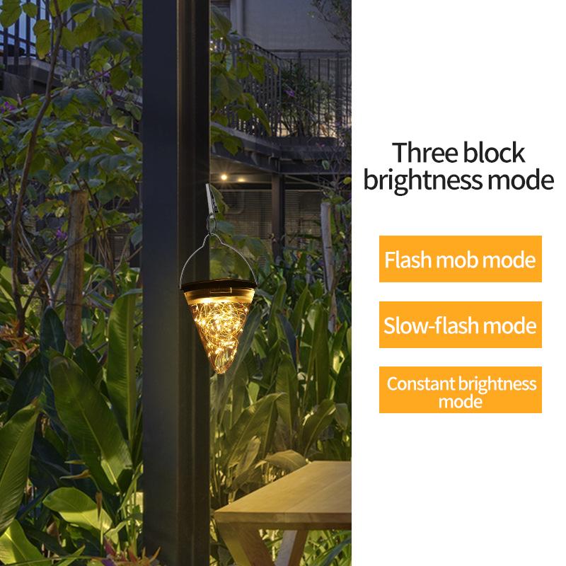 SolarGlow - Hanging Solar-Powered Lights - InspiraDesigns 
