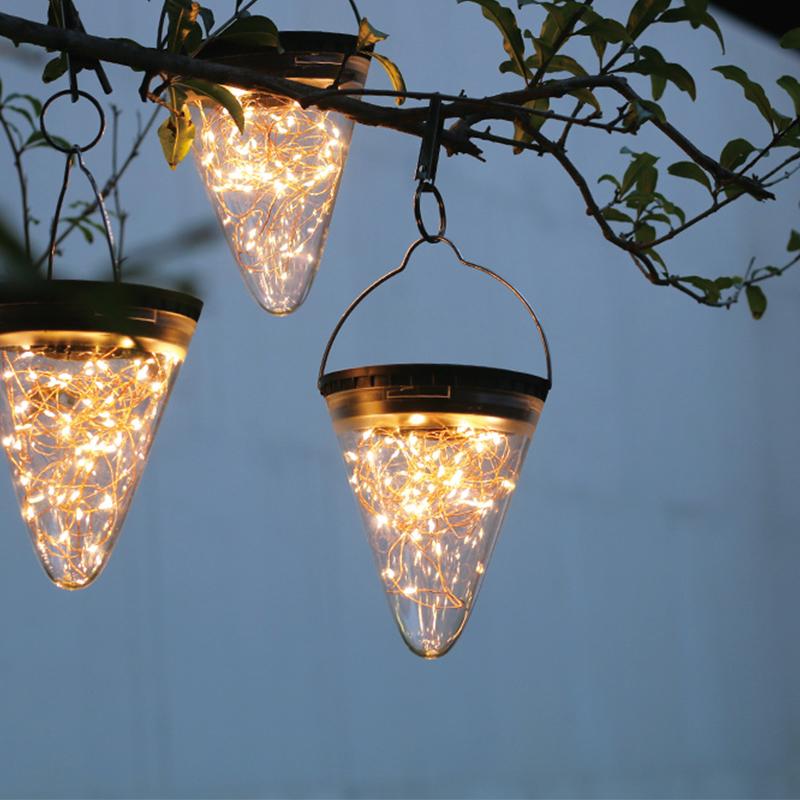 SolarGlow - Hanging Solar-Powered Lights - InspiraDesigns 
