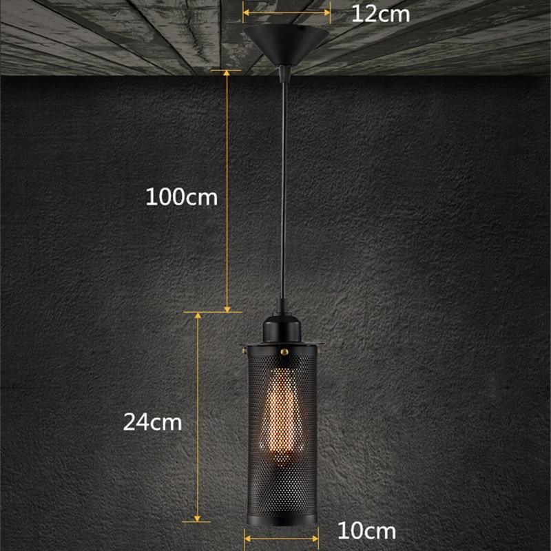 Harper - Vintage Industrial Hanging Pendant Lamp - InspiraDesigns 