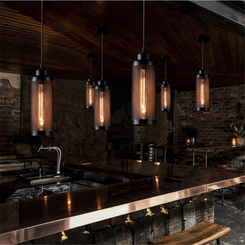 Harper - Vintage Industrial Hanging Pendant Lamp - InspiraDesigns 