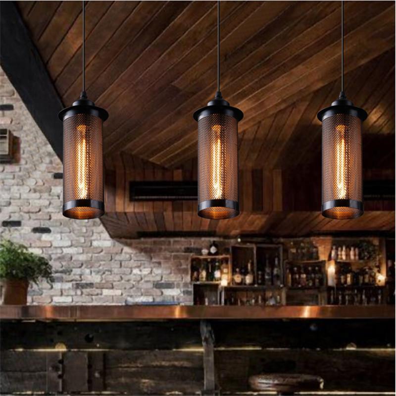 Harper - Vintage Industrial Hanging Pendant Lamp - InspiraDesigns 