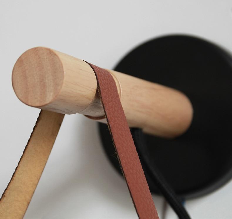 Scandinavian Inspired Wooden Pendant Wall Light - InspiraDesigns 
