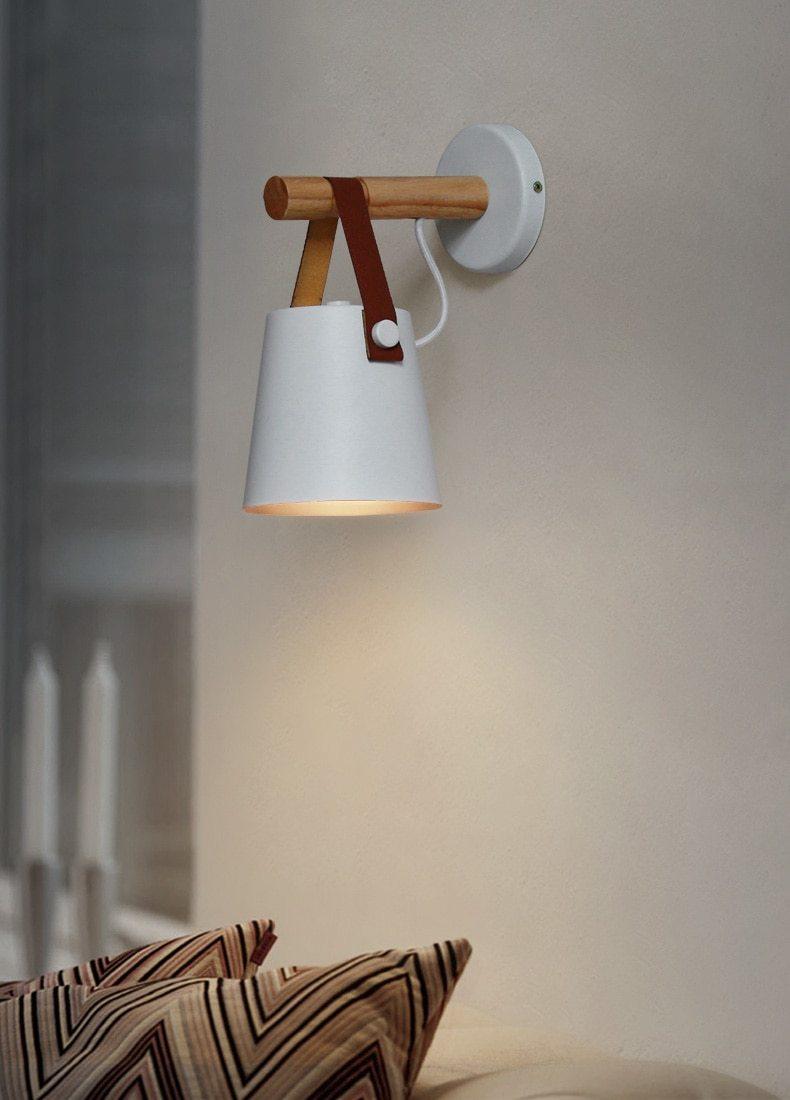 Scandinavian Inspired Wooden Pendant Wall Light - InspiraDesigns 