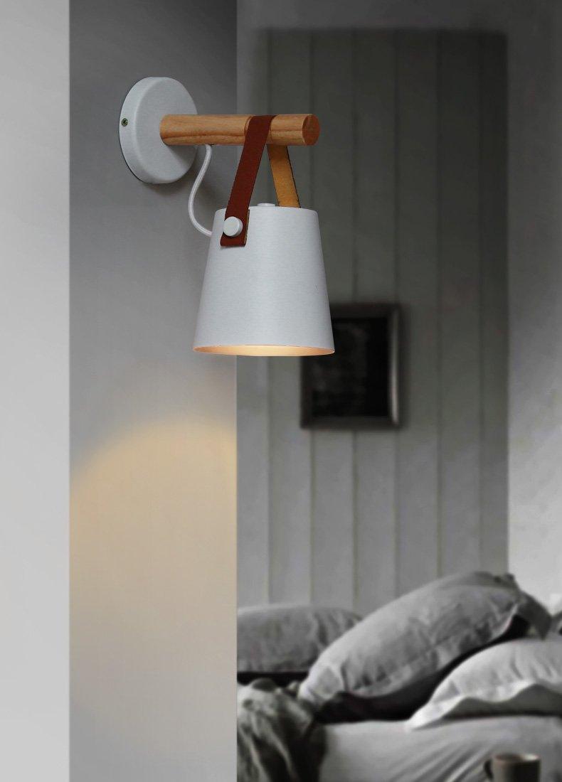 Scandinavian Inspired Wooden Pendant Wall Light - InspiraDesigns 