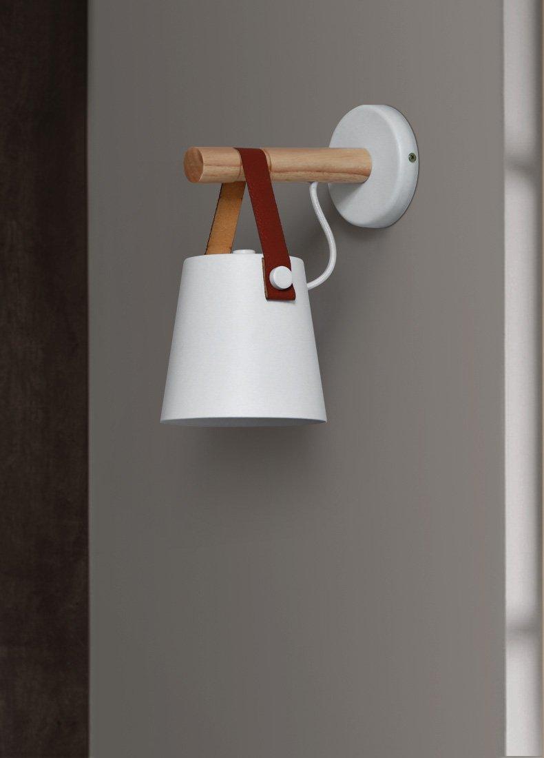 Scandinavian Inspired Wooden Pendant Wall Light - InspiraDesigns 
