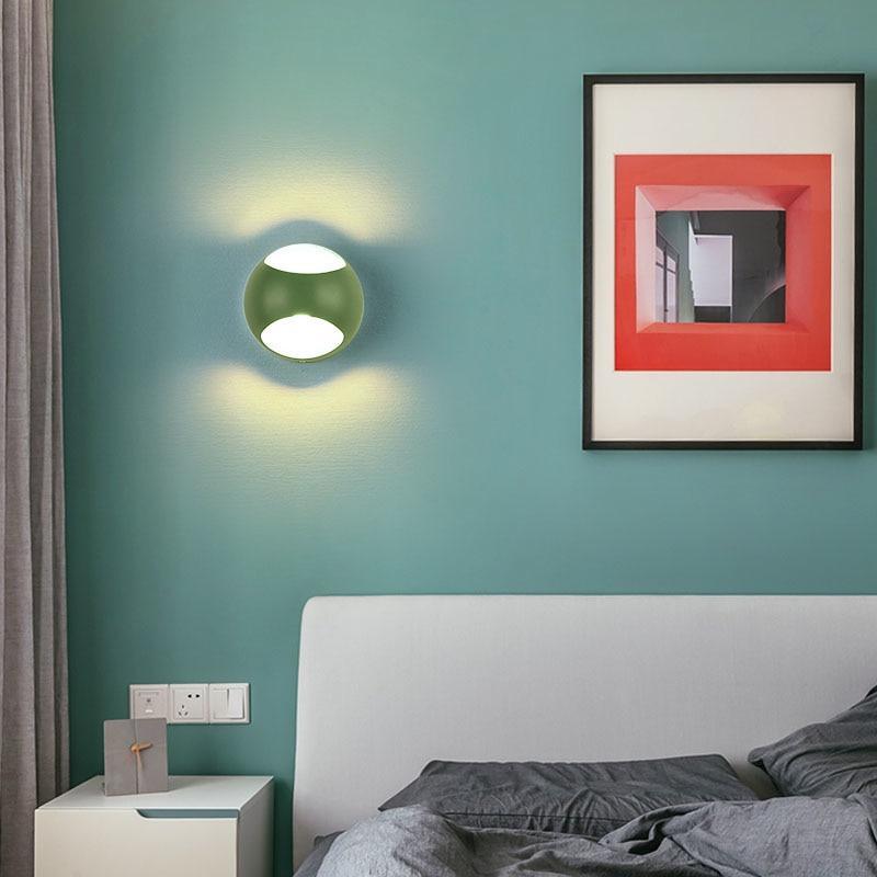 Nordic Glow - Modern Circular Bounce Lamp - InspiraDesigns 