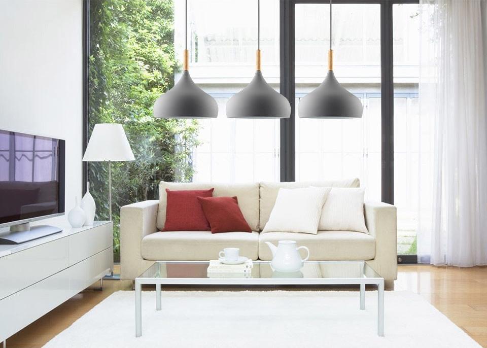 Aura - Matte Finish Macaroon Pendant Lamp - InspiraDesigns 