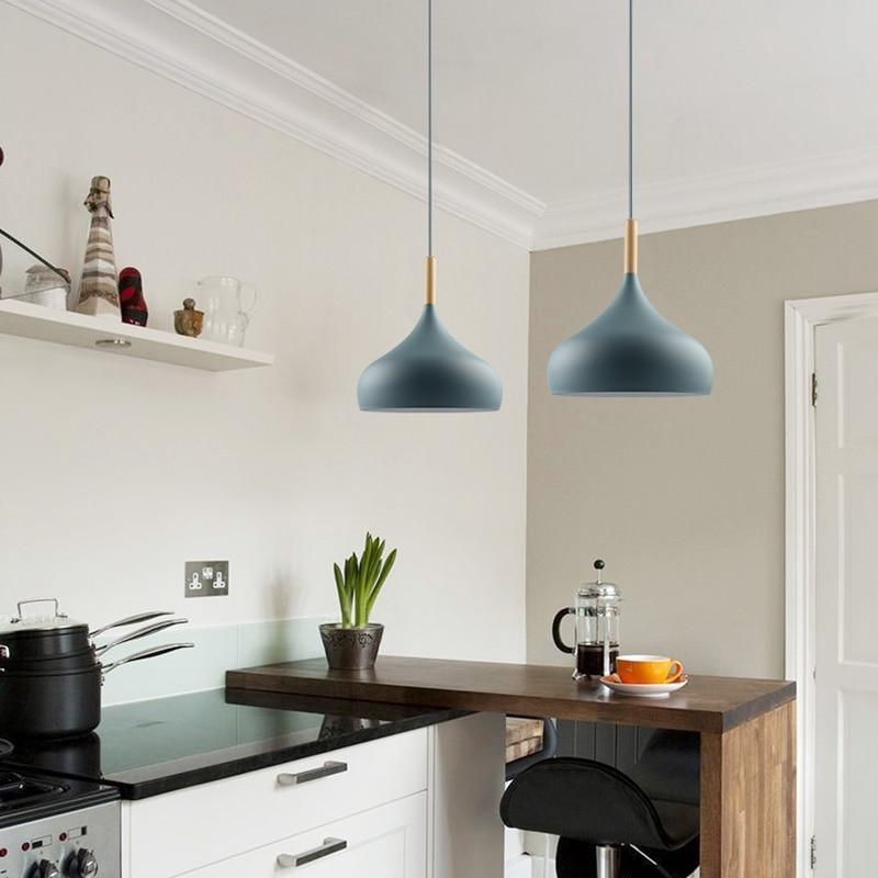 Aura - Matte Finish Macaroon Pendant Lamp - InspiraDesigns 