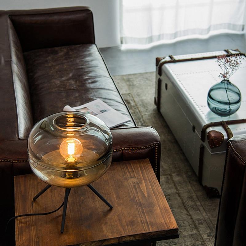 Radiance - Glass Dome Desk Lamp - InspiraDesigns 