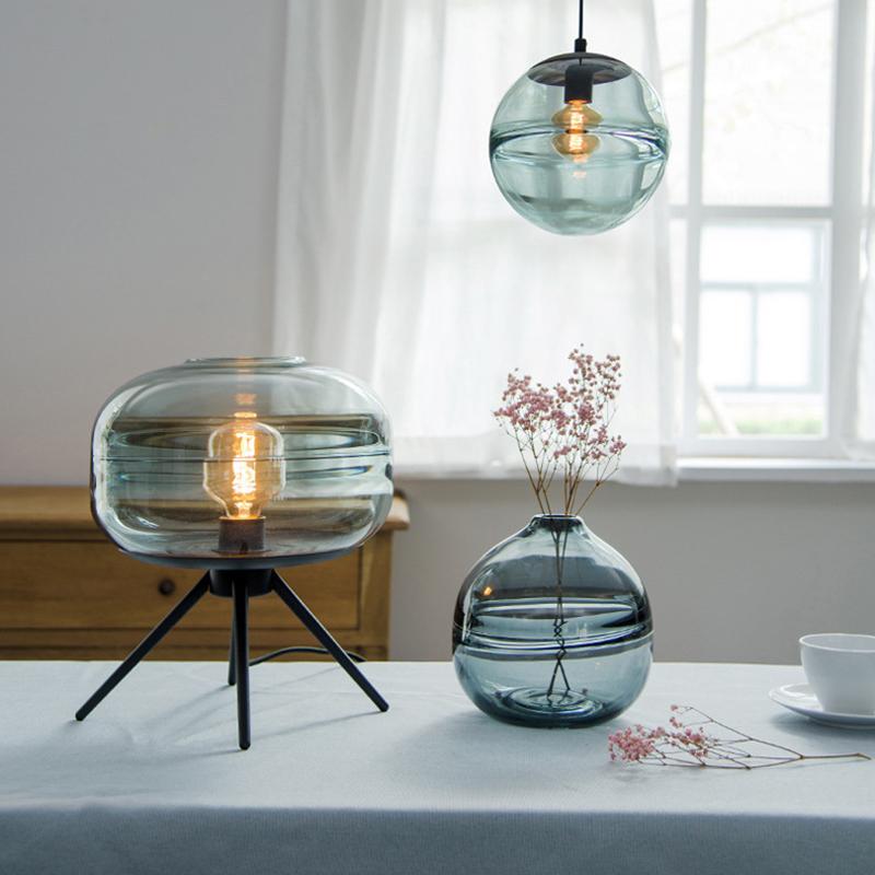 Radiance - Glass Dome Desk Lamp - InspiraDesigns 